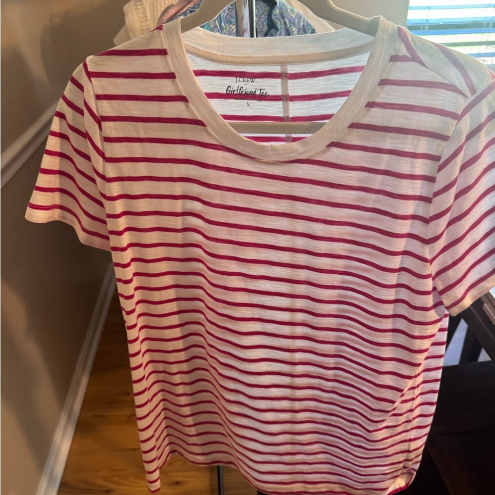 J. Crew Factory Striped Tee - Never Worn